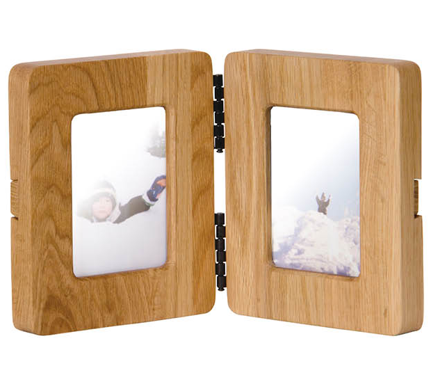 WOODEN BOOK PHOTO FRAME