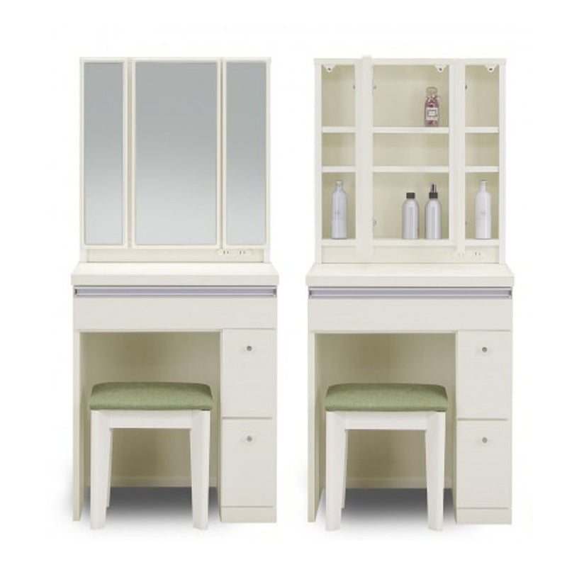 SALTY 580 THREE-SIDED MIRROR DRESSING TABLE SET