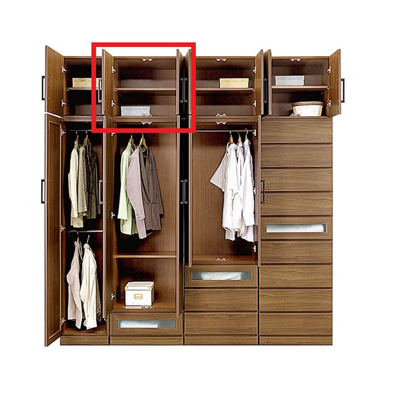 LIAN WARDROBE [G] 600 / 800 TOP CABINET (for DRAWER CHEST)