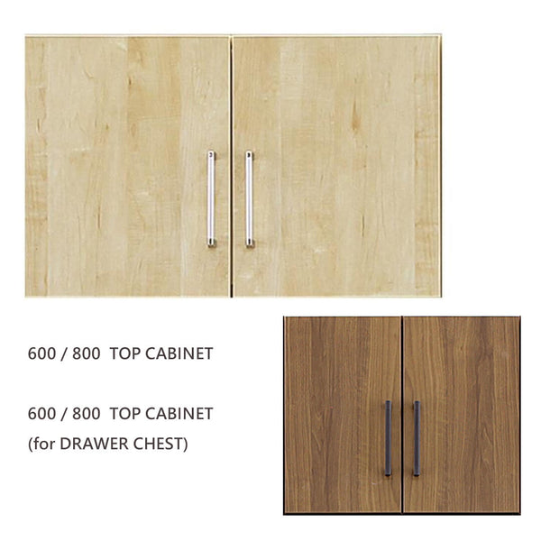 LIAN WARDROBE [G] 600 / 800 TOP CABINET (for DRAWER CHEST)