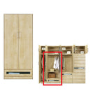 LIAN WARDROBE [B] 600 / 800 CLOSET WITH 1 DRAWER