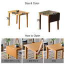 N.CAPPUCCINO TABLE DINING SET