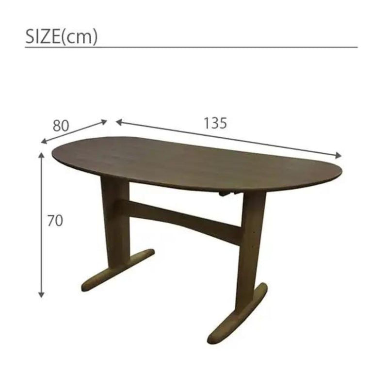 TRUNK DINING 135 TABLE - HALF