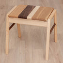 WOODEN SQUARE STACKABLE STOOL