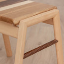 WOODEN SQUARE STACKABLE STOOL