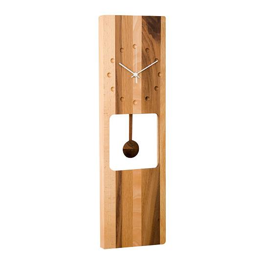 MIXED WOODEN WALL CLOCK 500 - livealifehome