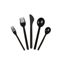 INFLIGHT BLACK CUTLERY