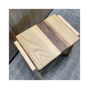 WOODEN SQUARE STACKABLE STOOL