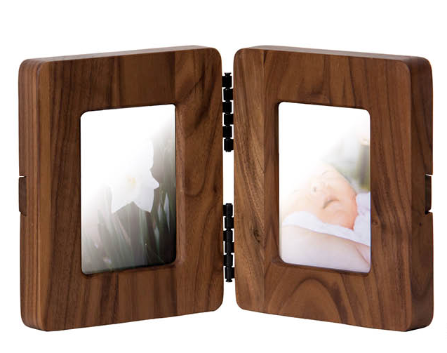 WOODEN BOOK PHOTO FRAME