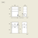 DUSTON DINING BOARD - H - [600] Lower Counter