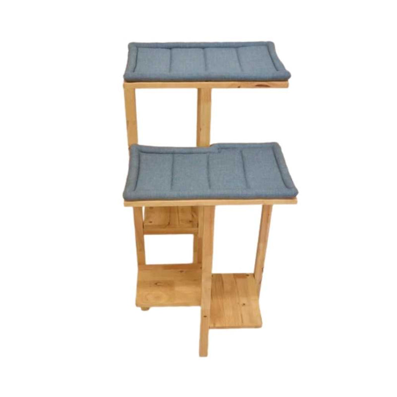 WOODEN CAT TOWER(DISPLAY SALE)