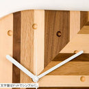 MIXED WOODEN LEAF WALL CLOCK - livealifehome