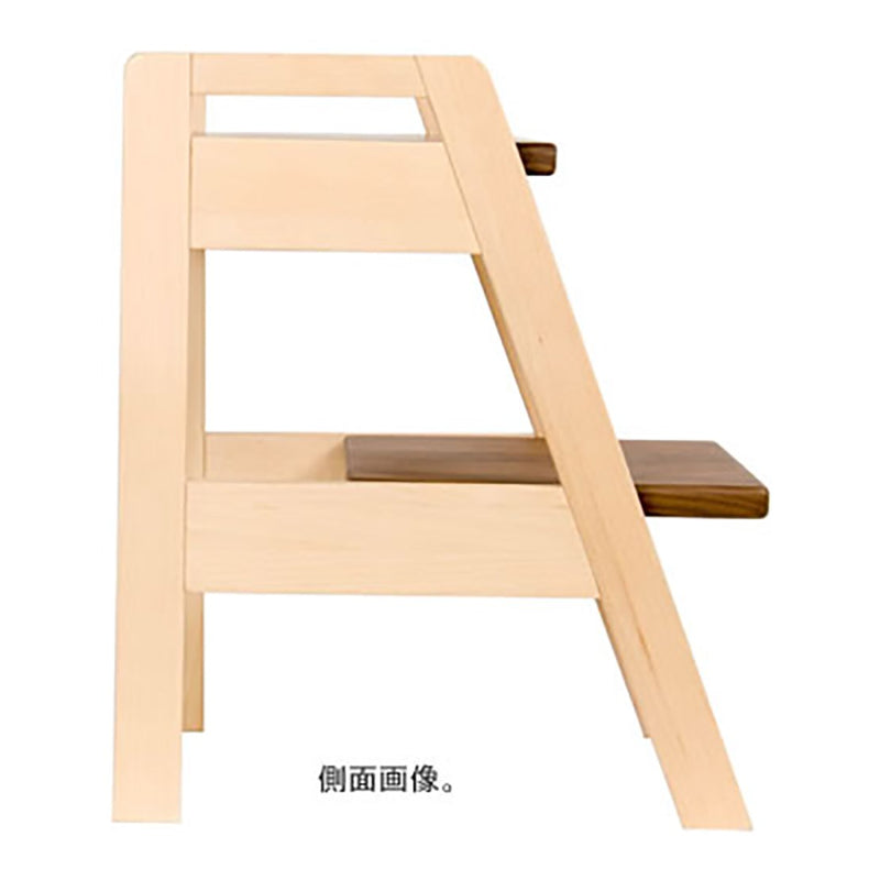 WOODEN 2 LAYERS STEP STOOL - livealifehome
