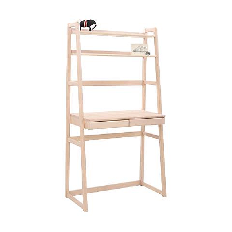 WOODEN HIGH SHELF DESK (OUTLET SALE)